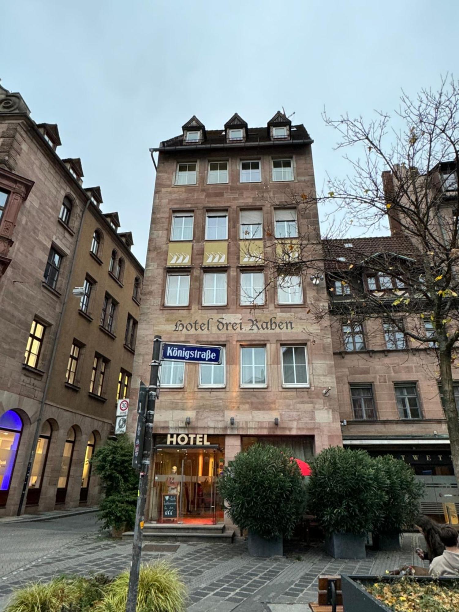 Hotel Drei Raben Norymberga Zewnętrze zdjęcie