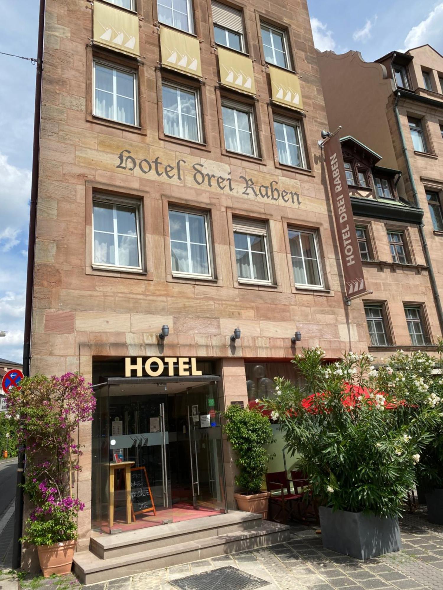 Hotel Drei Raben Norymberga Zewnętrze zdjęcie